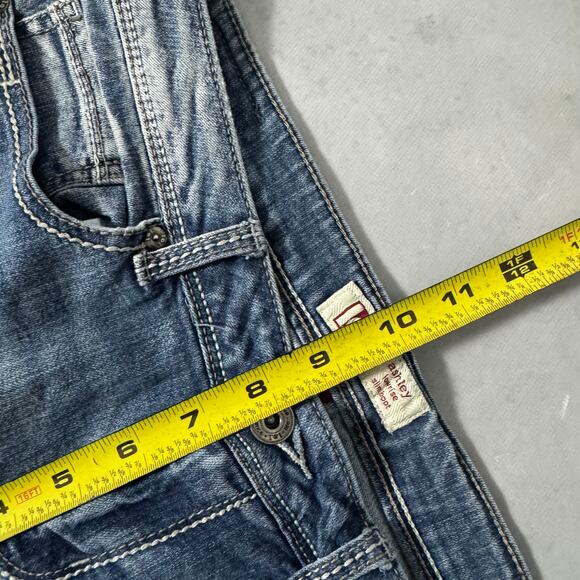 L.e.i. Ashley Low Rise Slim Boot Jeans Medium Wash Faded - Size: 9 - Picture 5 of 10